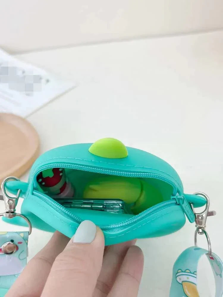 Dino π¦- Sling Bag with Mirror, Comb and Keychain