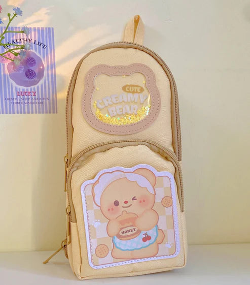 Three Layered Pencil Pouch