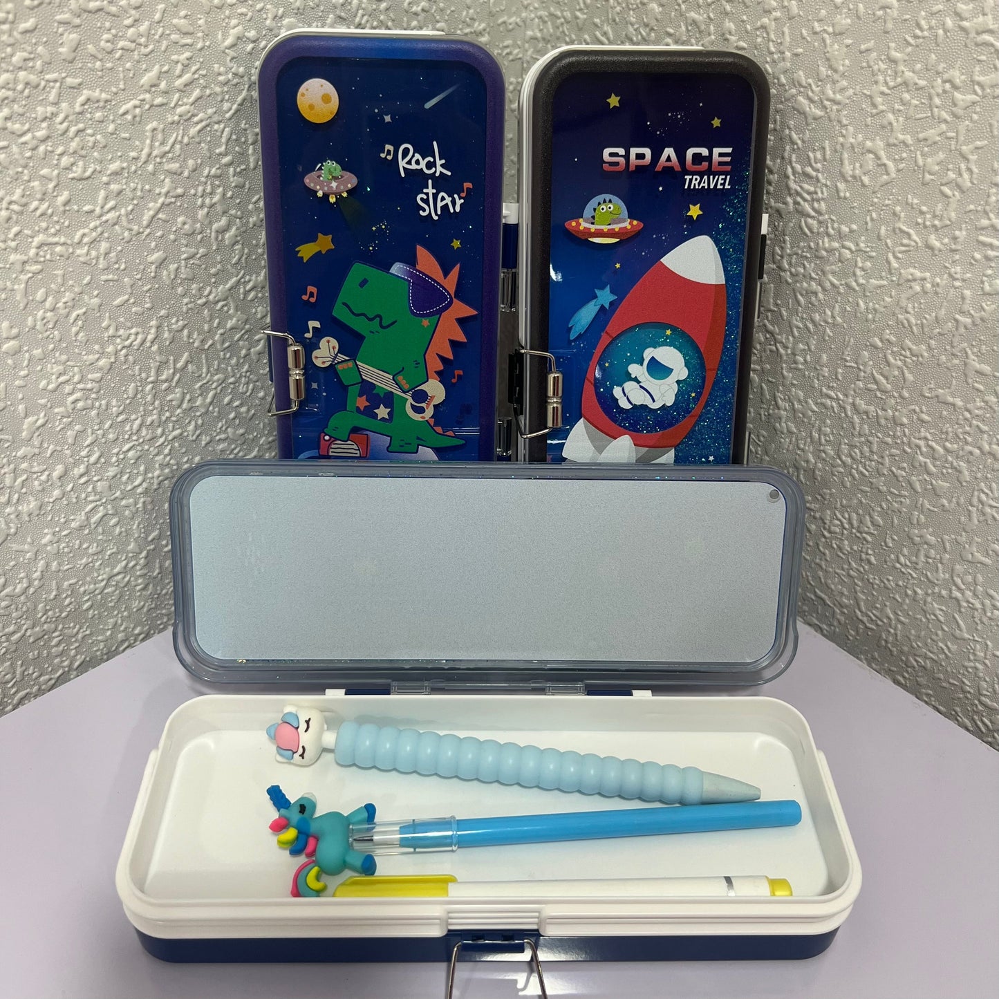 Kids Pencil Box - Glitter, Dark !!