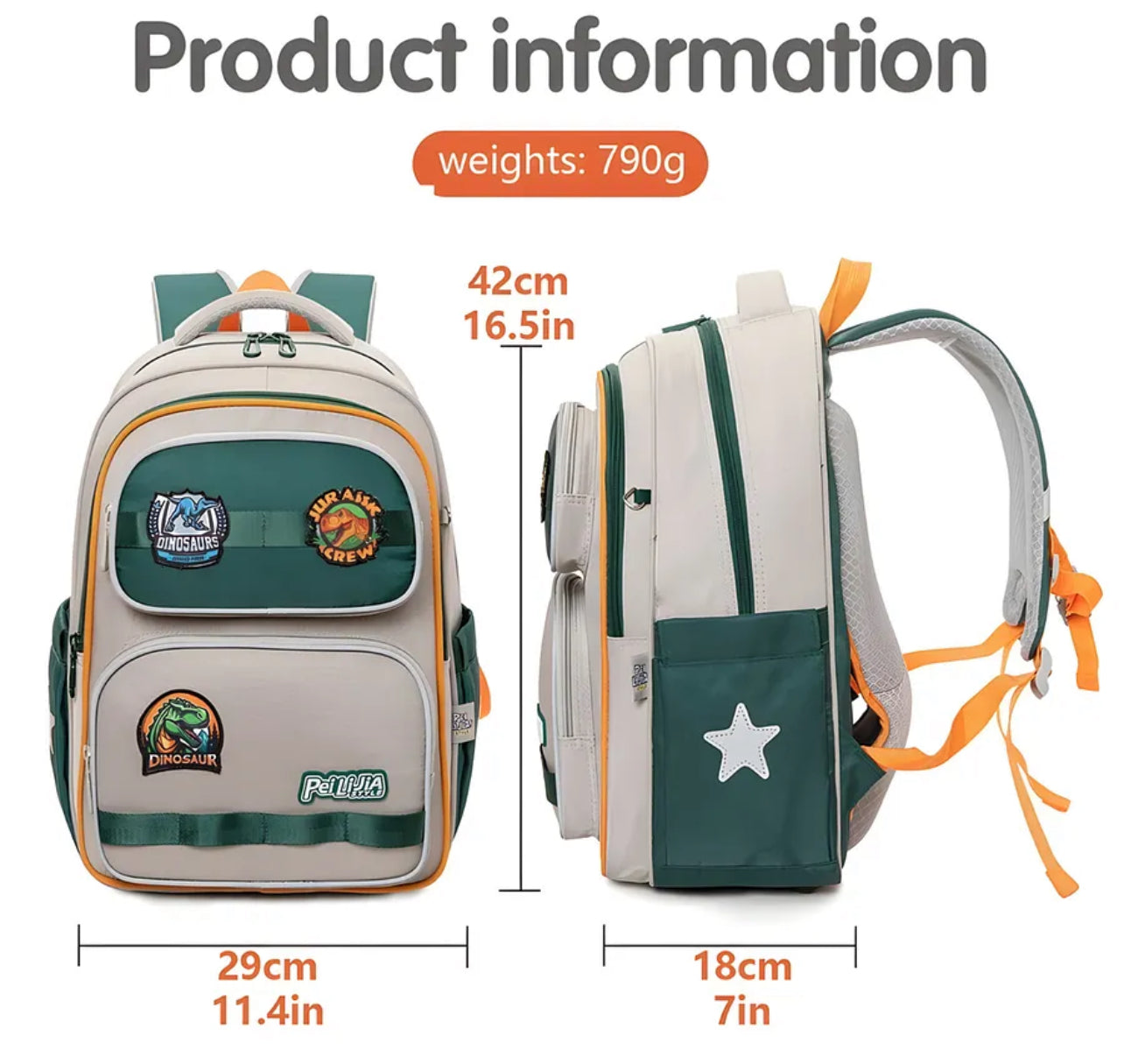 IntelBag - 16” Multi Pocket Smart Backpack