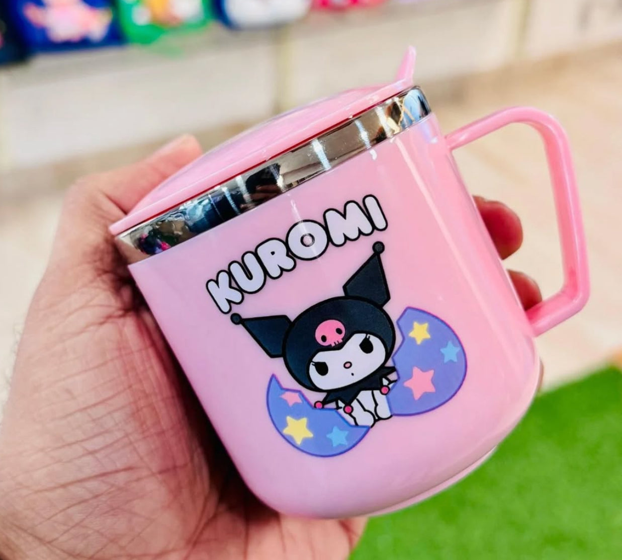 Kids Steel Milk Mugs - 300ml