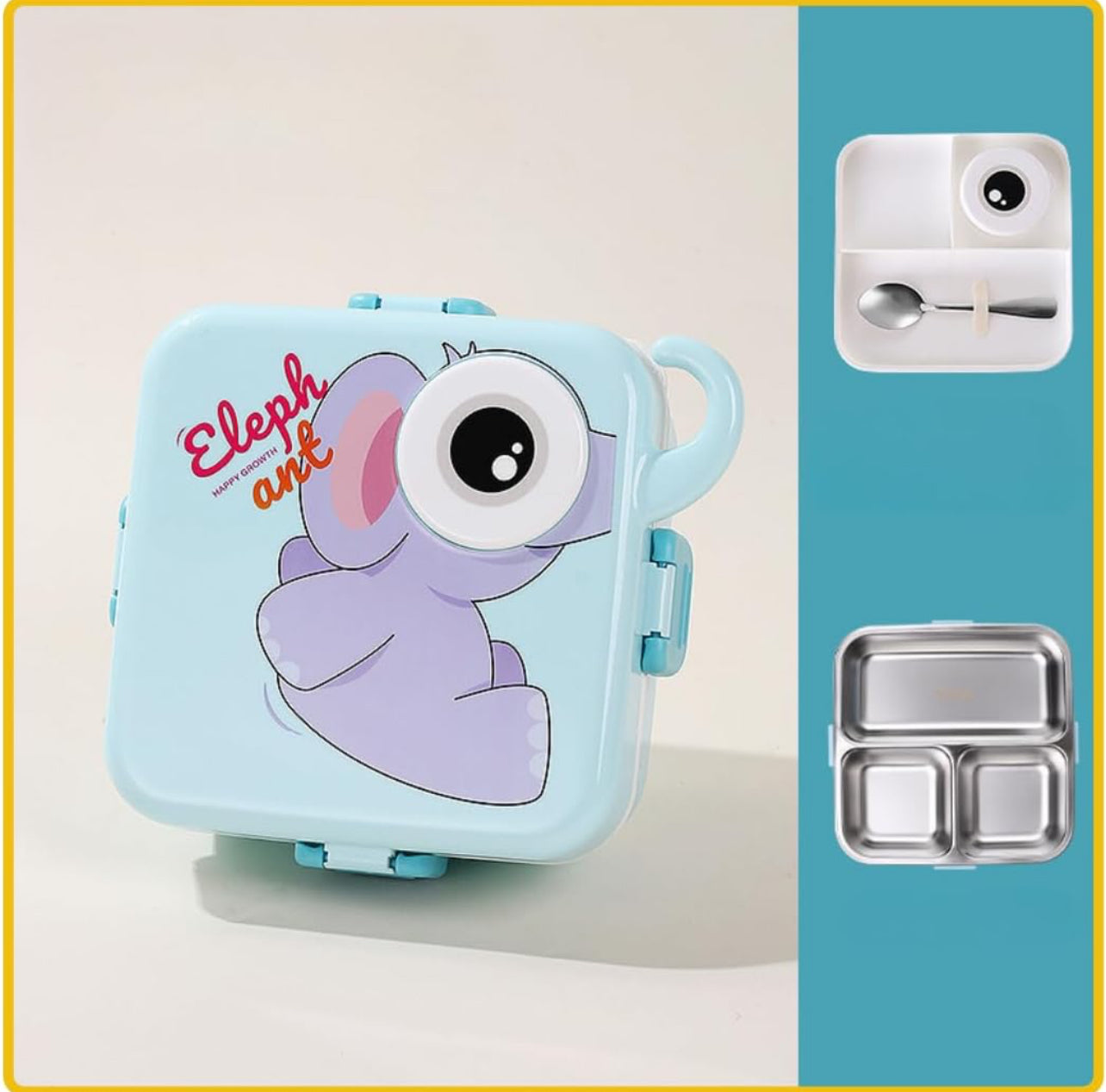 Cartoon Bento Box - Stainless Steel