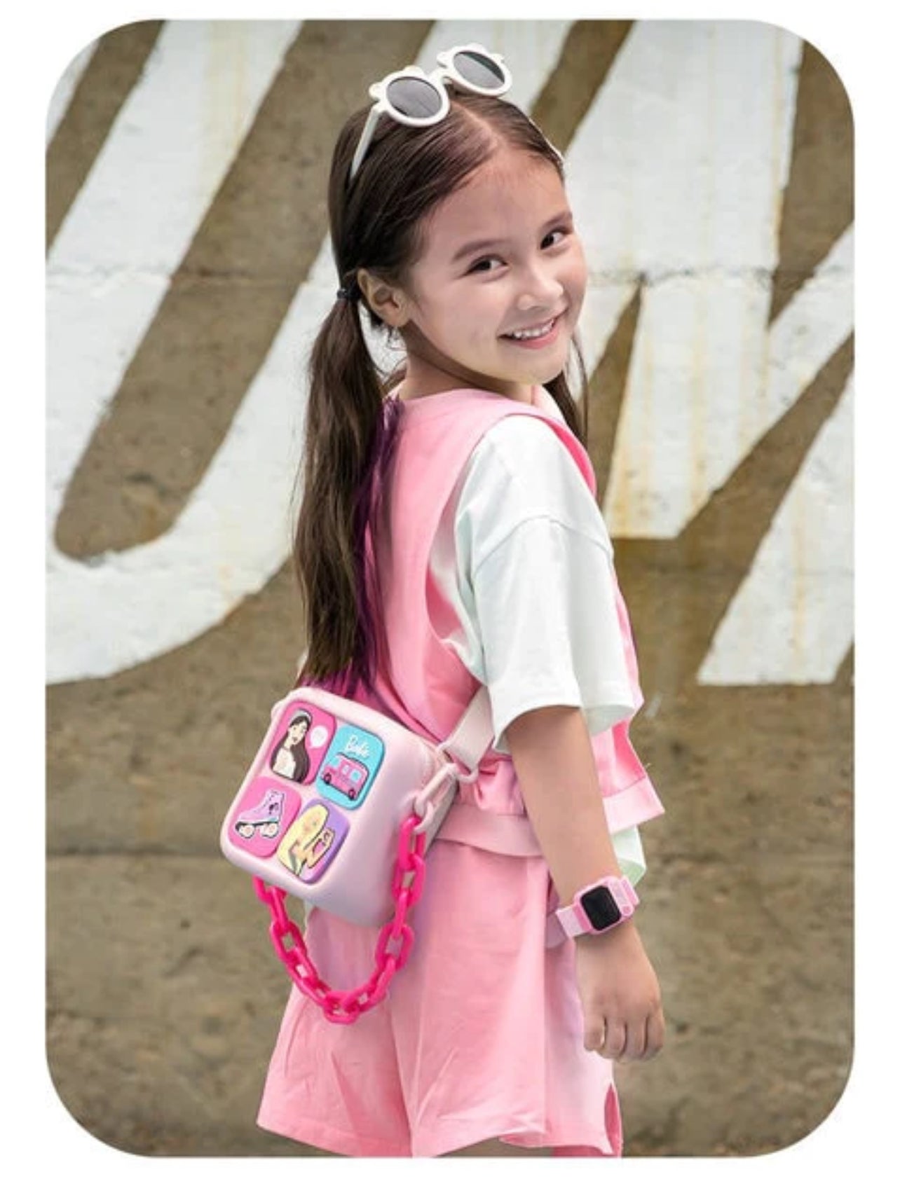 Barbie & Frozen Blush - A Perfect Luxury Sling Bag for Every Barbie Fan