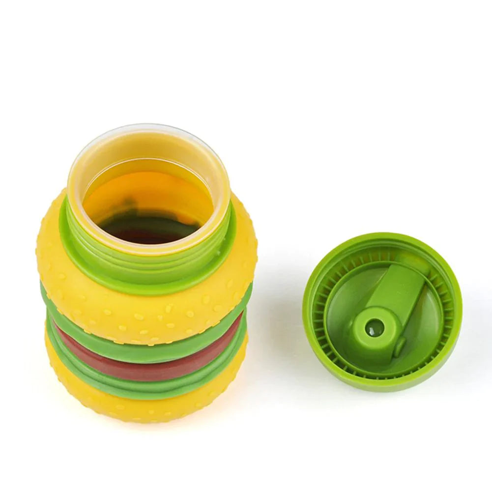 Burger Blast π - Collapsible BPA Free Bottle
