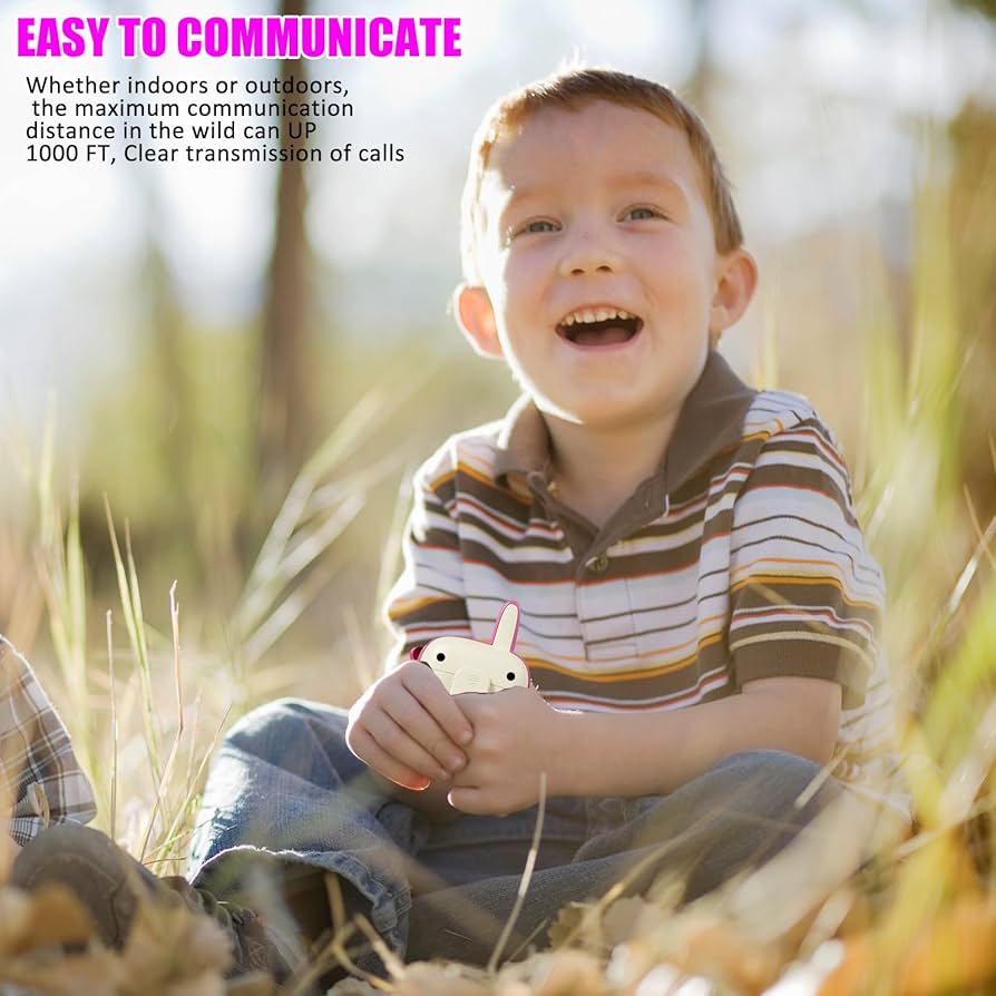 Smart Walkie Talkie - 2pcs | 1000ft Range