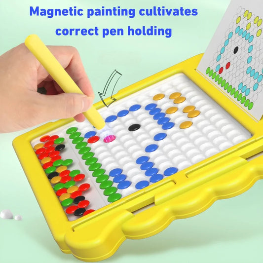 Magnetic Drawing Board: Portable, Educational, Fun