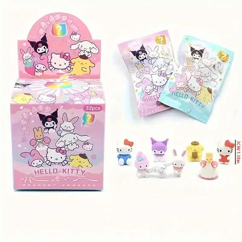 Anime 3D Cartoon Design Erasers