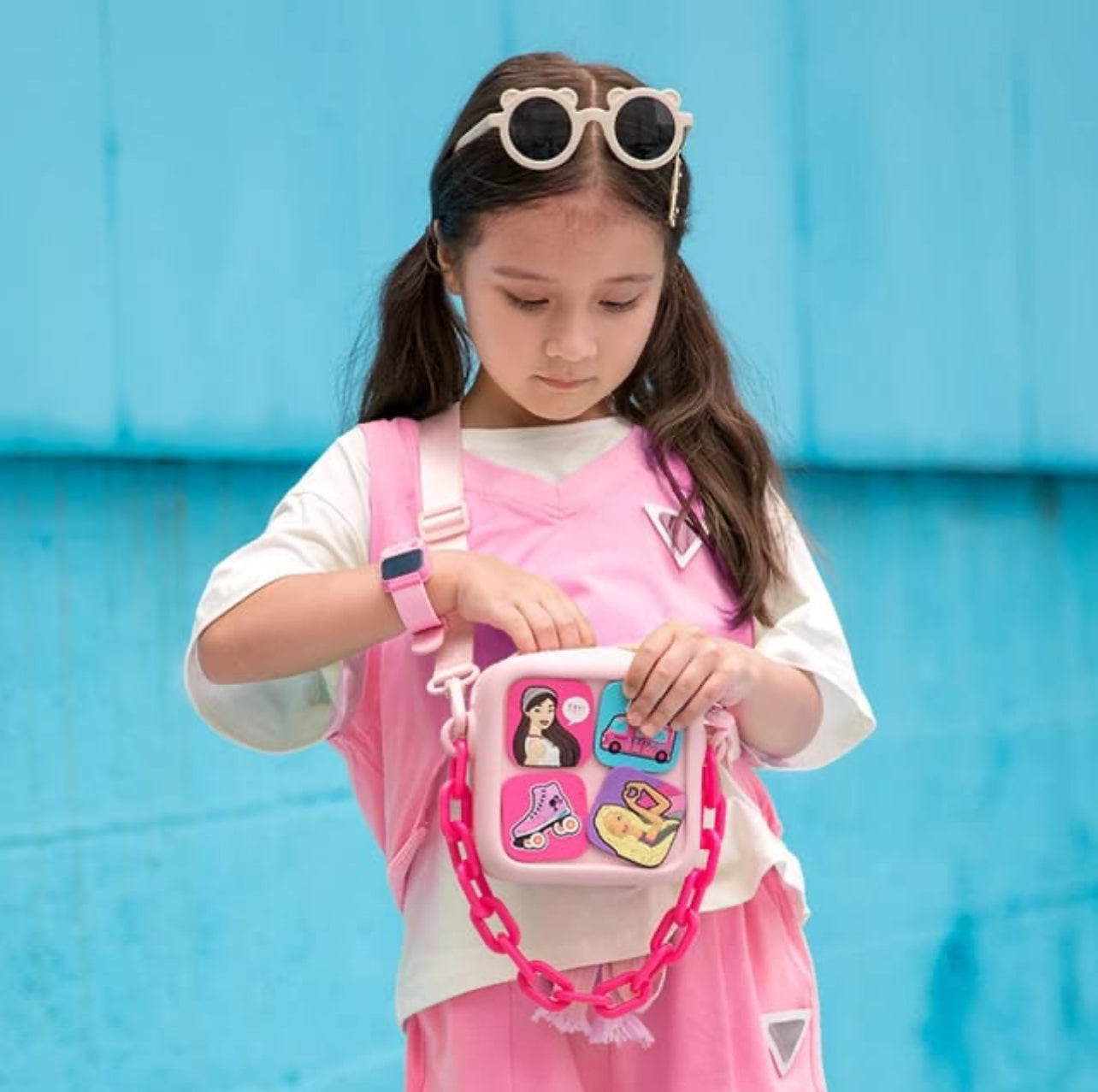 Barbie & Frozen Blush - A Perfect Luxury Sling Bag for Every Barbie Fan