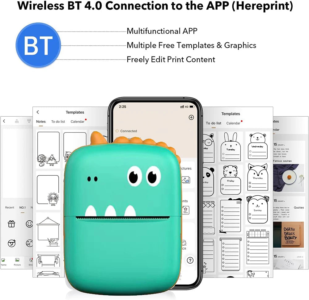 Instant Pocket Printer - Fun, Learn and Make Memories 🖨️