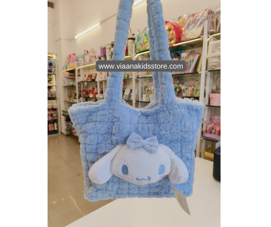 Sanrio Furry Tote with Plush Toy