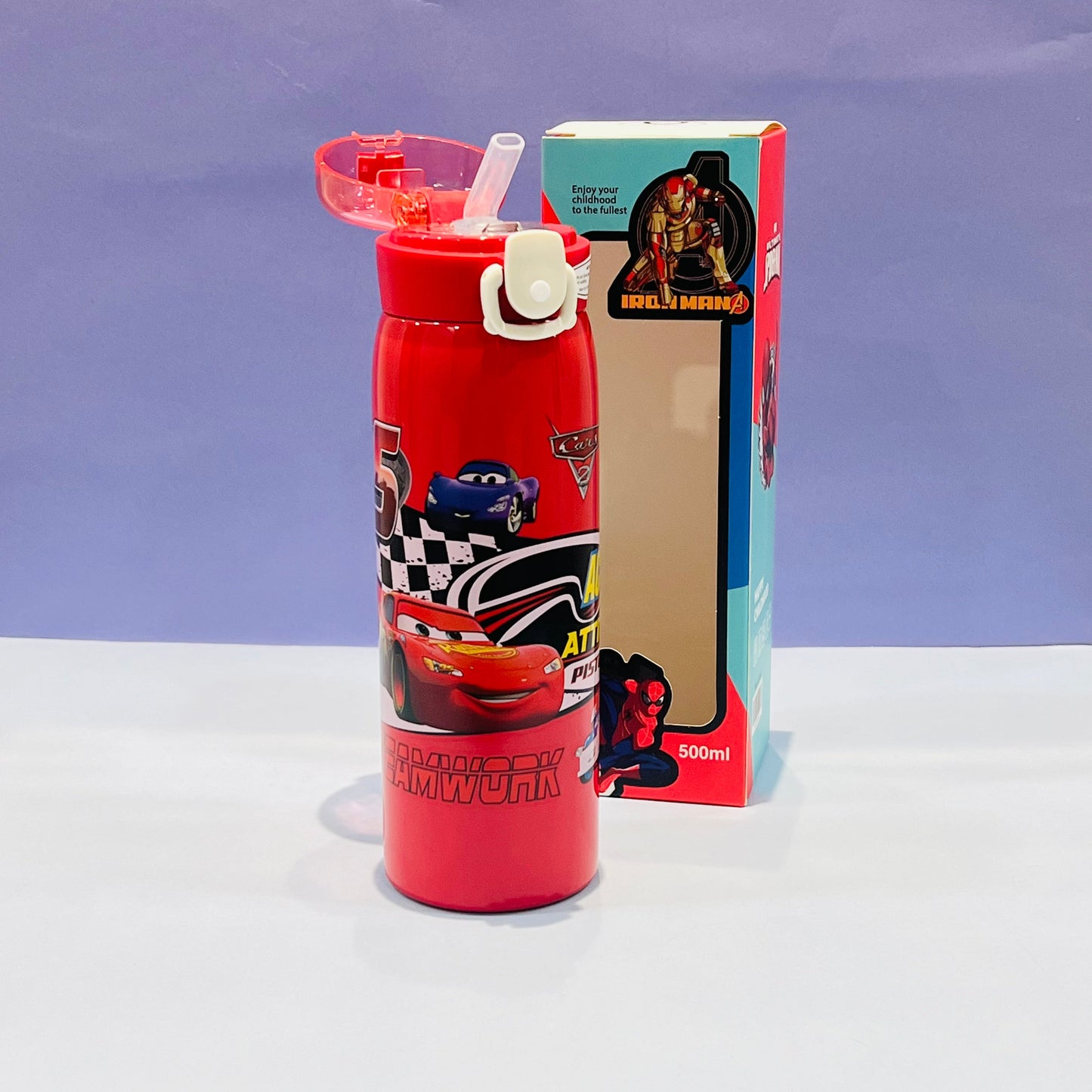 Sip and Smile - Insulated Steel Sipper with Cute Characters