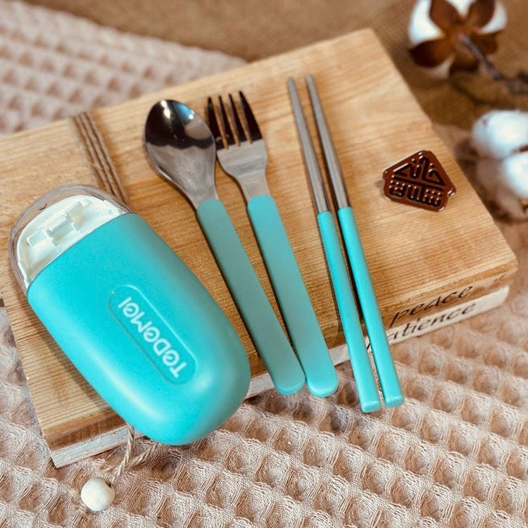 Tedemei - Cute Travel Cutlery Set