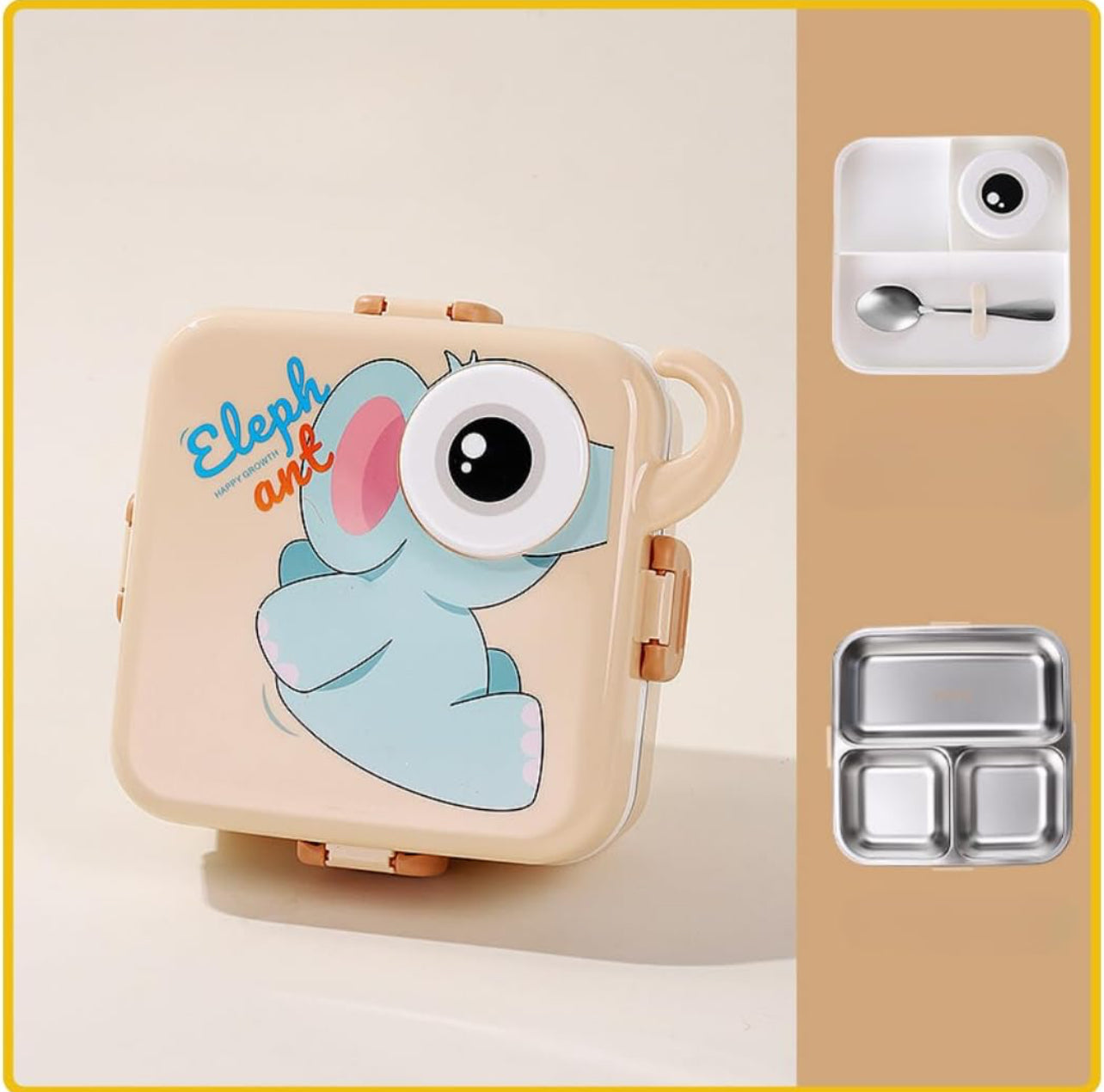 Cartoon Bento Box - Stainless Steel