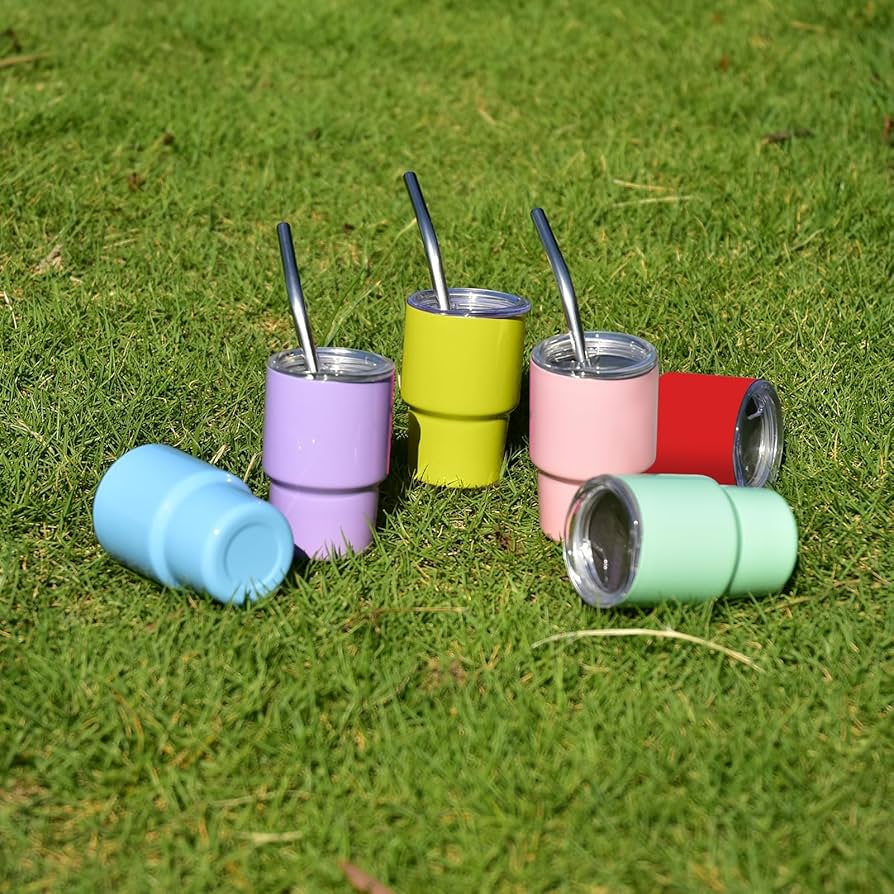 Mini Tumbler - 3oz Shot Glasses | Set of 3pcs