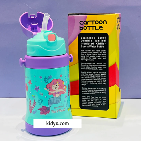 Insulated Chiller Hanging Sipper - 450ml, BPA Free, Non Toxic