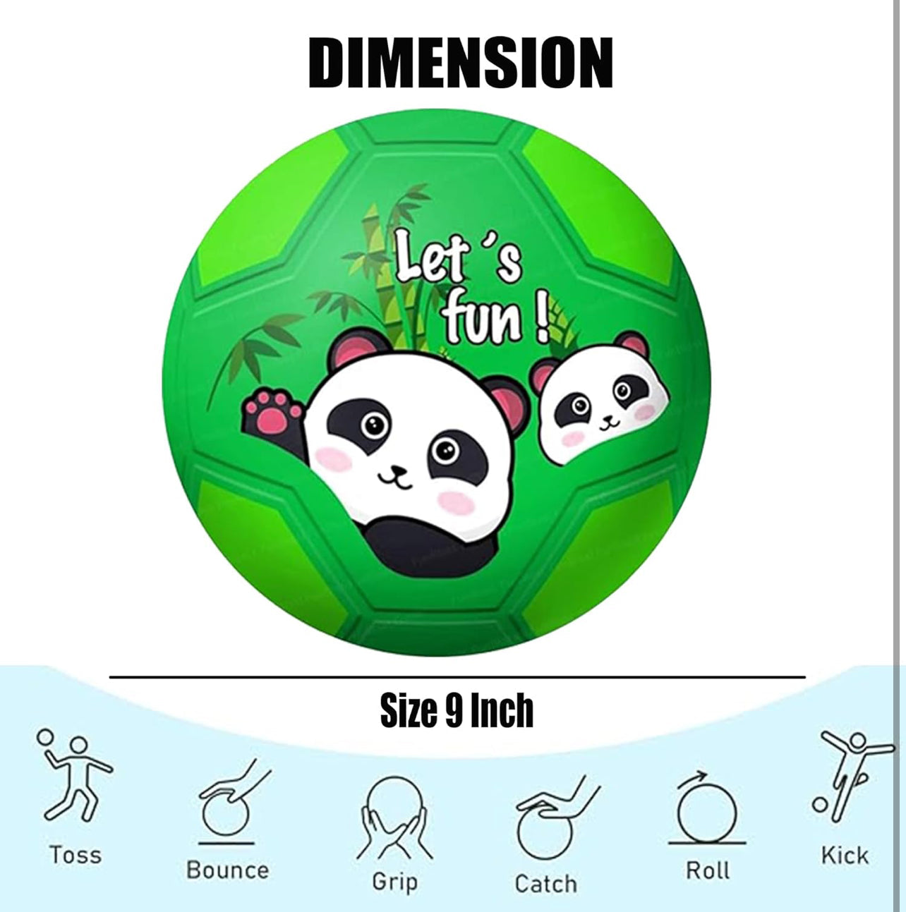 Football - 9” Rubber Beach Ball