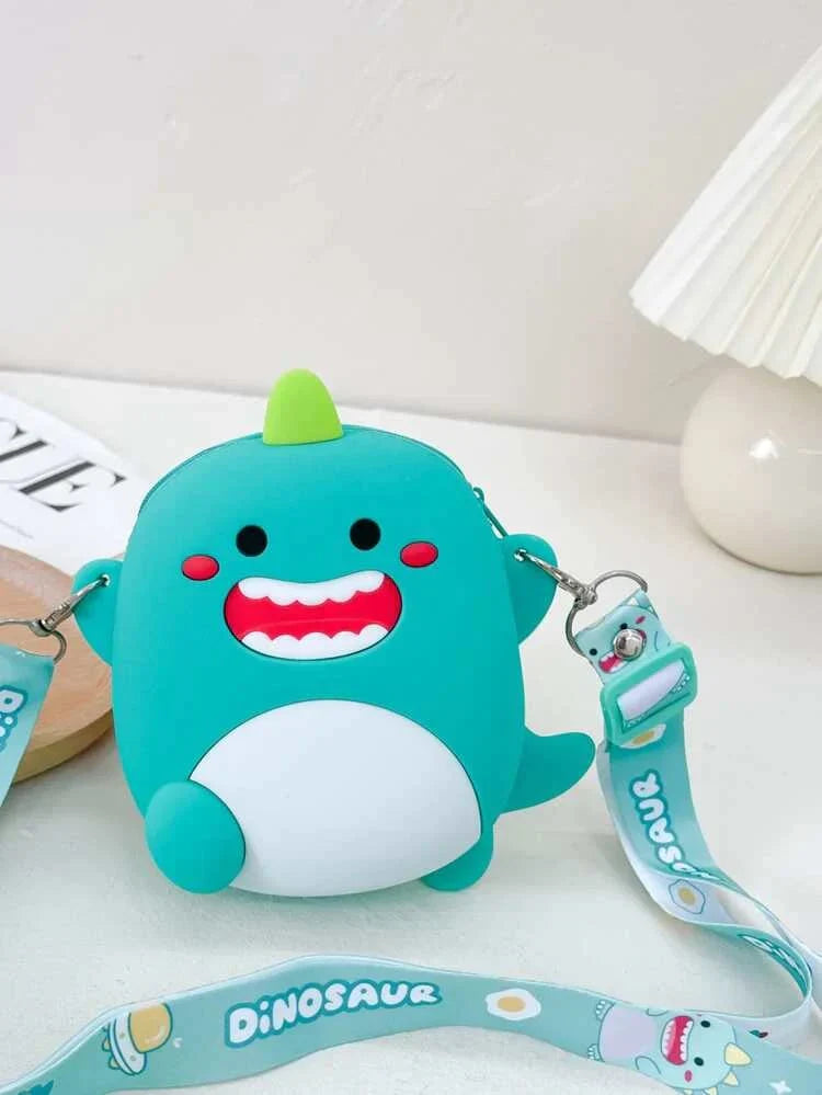 Dino π¦- Sling Bag with Mirror, Comb and Keychain