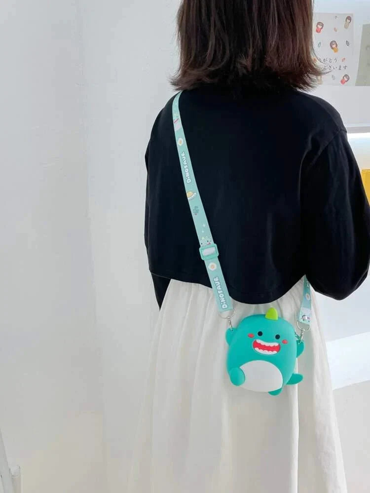 Dino π¦- Sling Bag with Mirror, Comb and Keychain