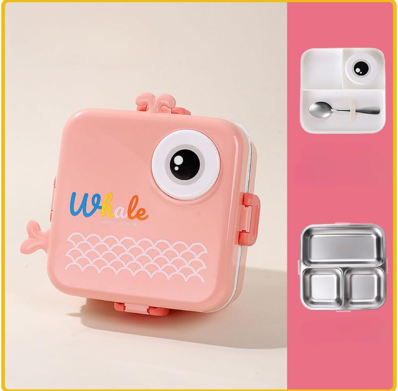 Cartoon Bento Box - Stainless Steel