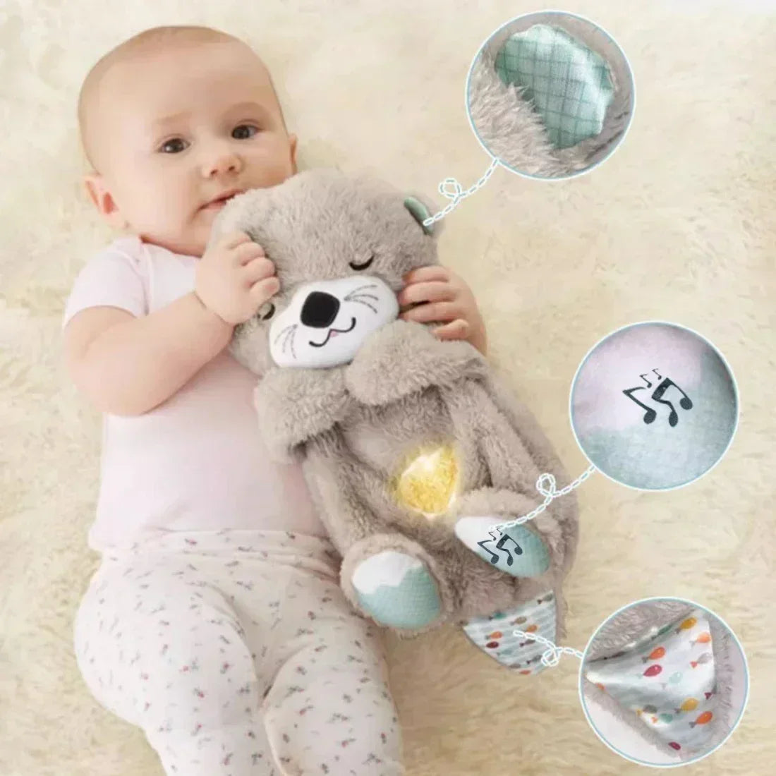 Breathing Bear - Electric Soft Toy