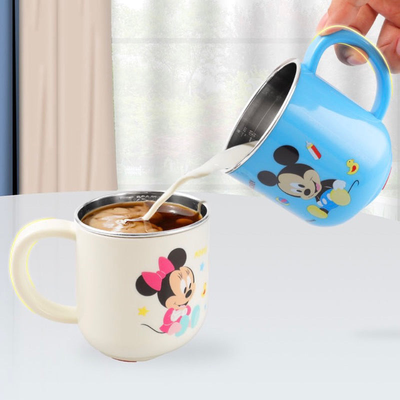 Kids Steel Milk Mugs - 300ml