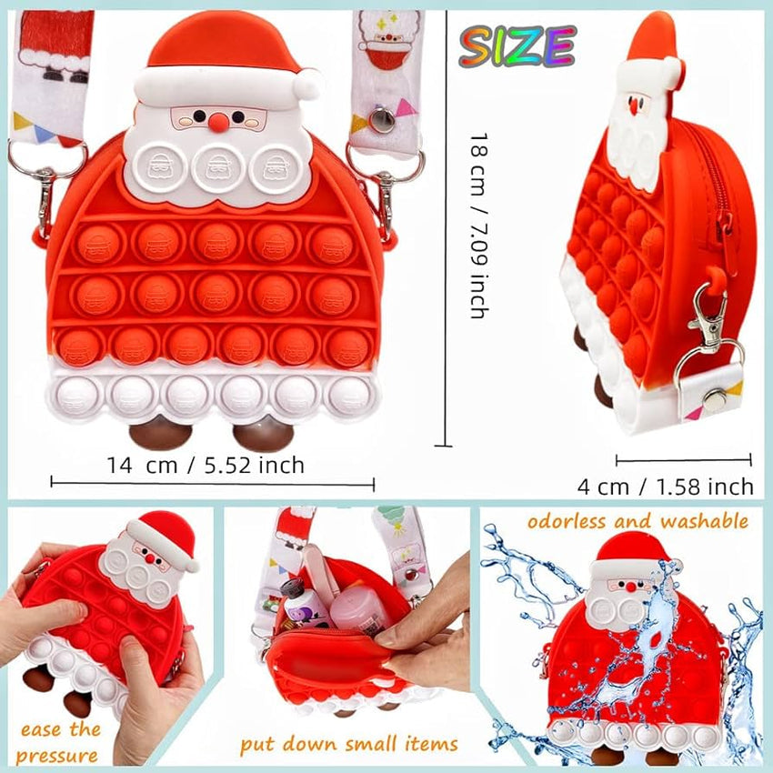 Christmas Gift - Sling Bag with Mirror, Comb and Keychain