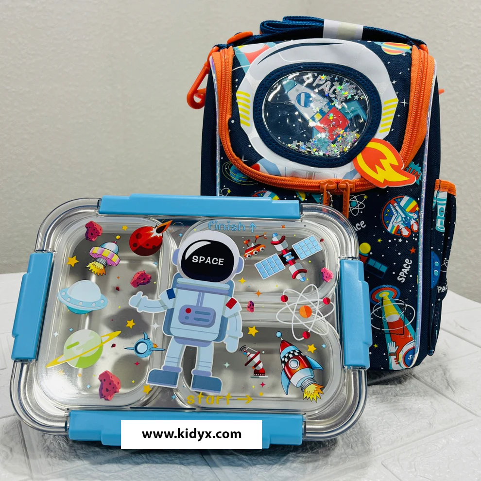Luxury Combo - Hanging Lunchbags with Spill Free Lunchbox