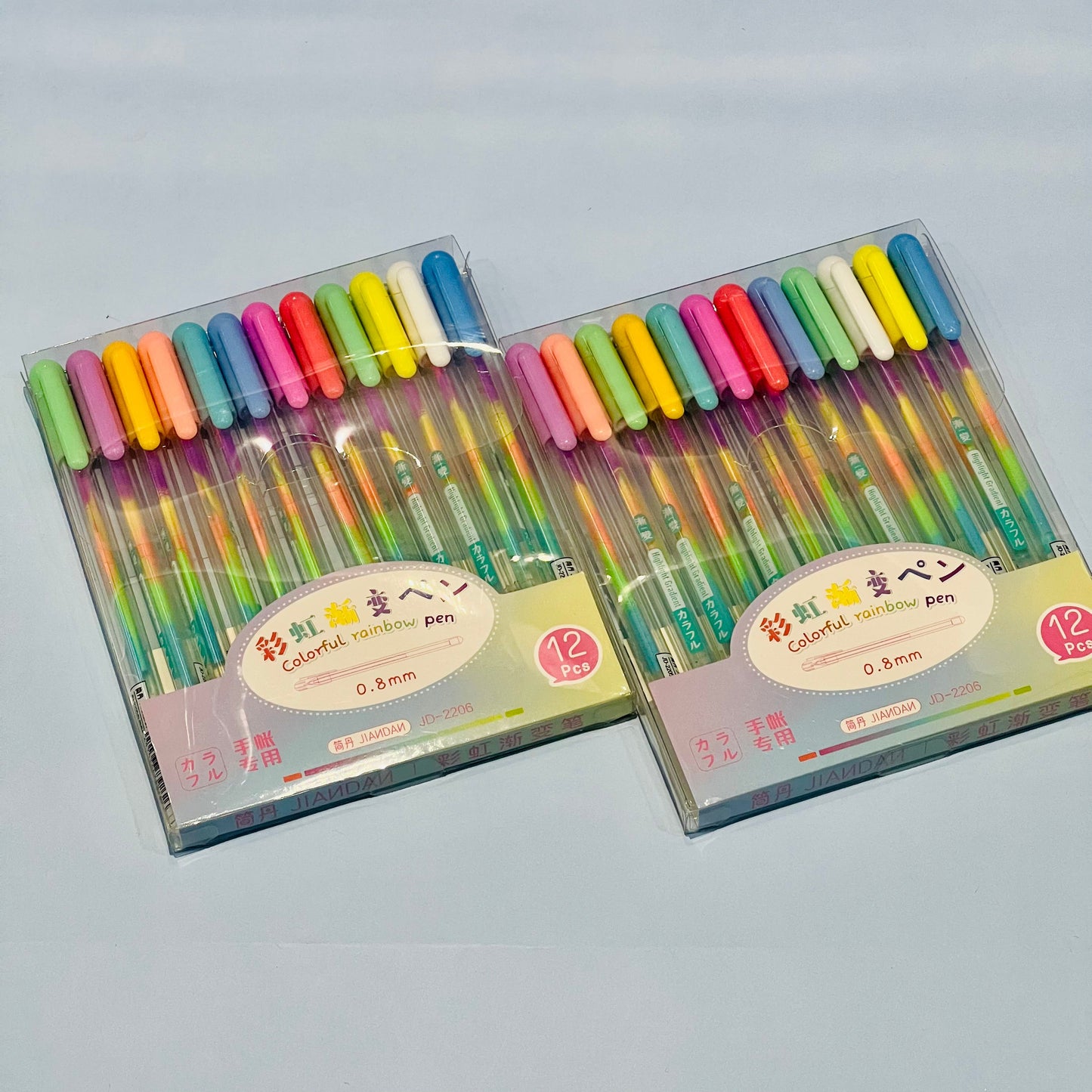 Rainbow Gel Pens