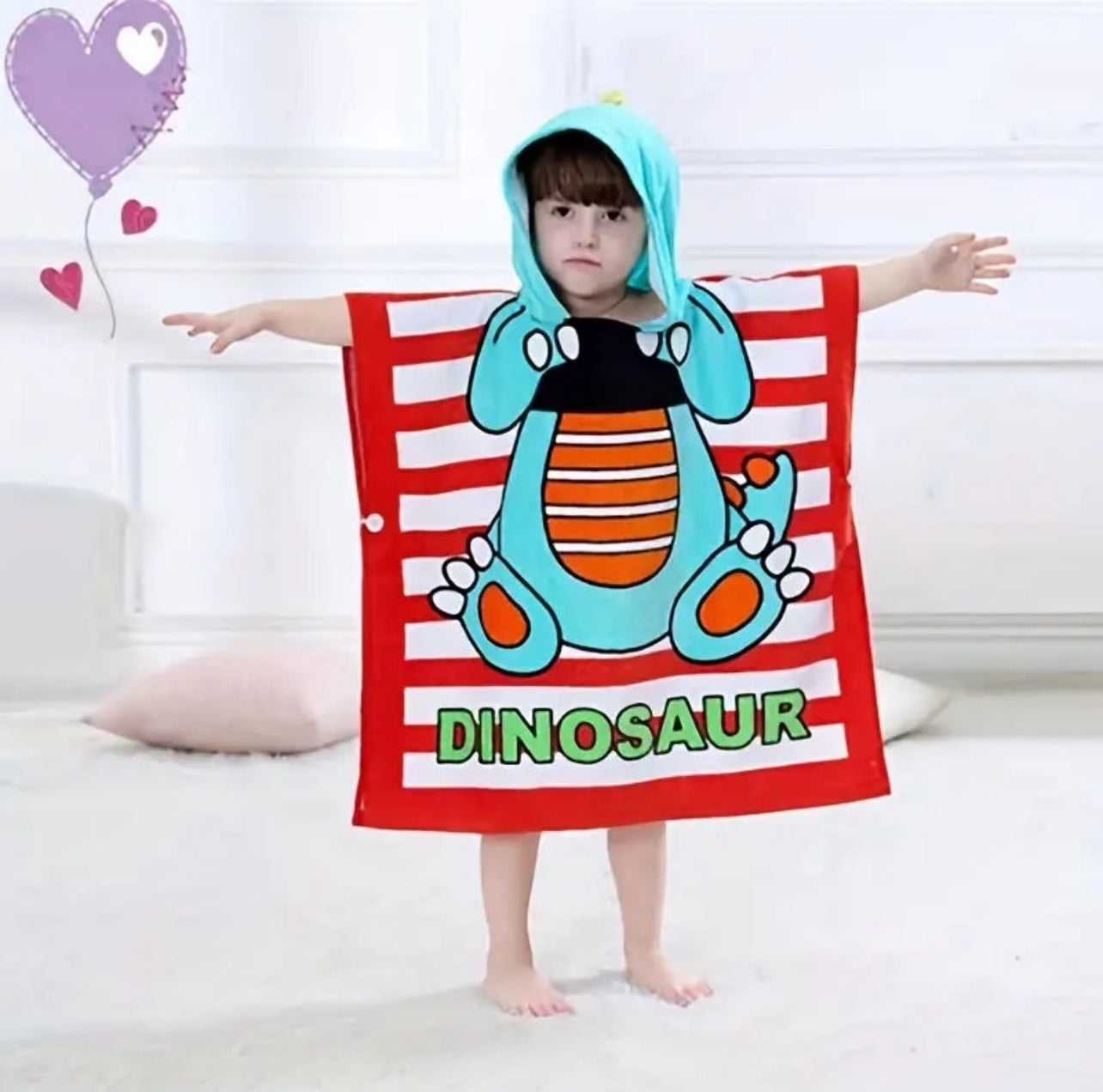 Fun and Playful - Hooded Bath Towel