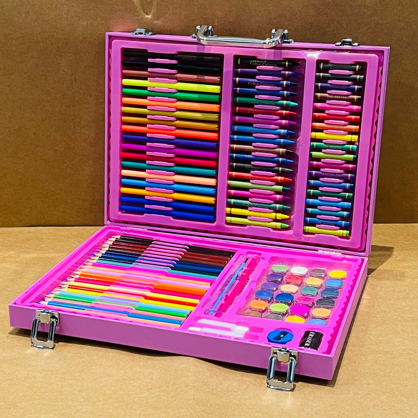 128pcs Big Coloring Trunk