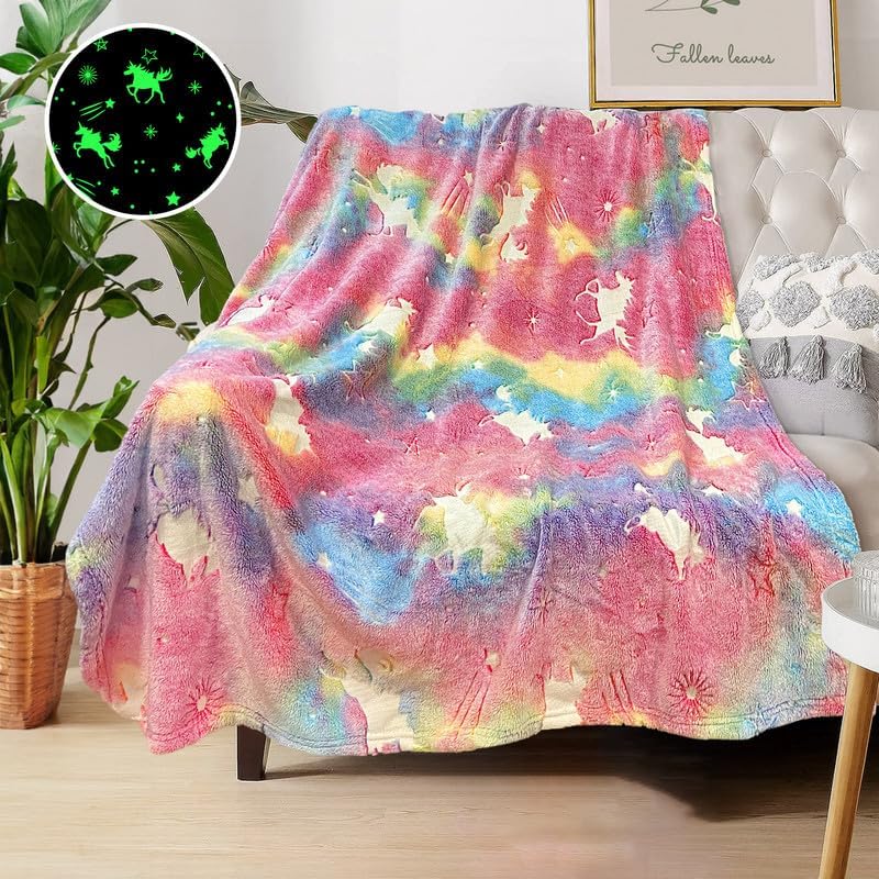 GLOWING BLANKET FOR KIDS (6 x 6 Feet size)