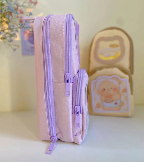 Three Layered Pencil Pouch