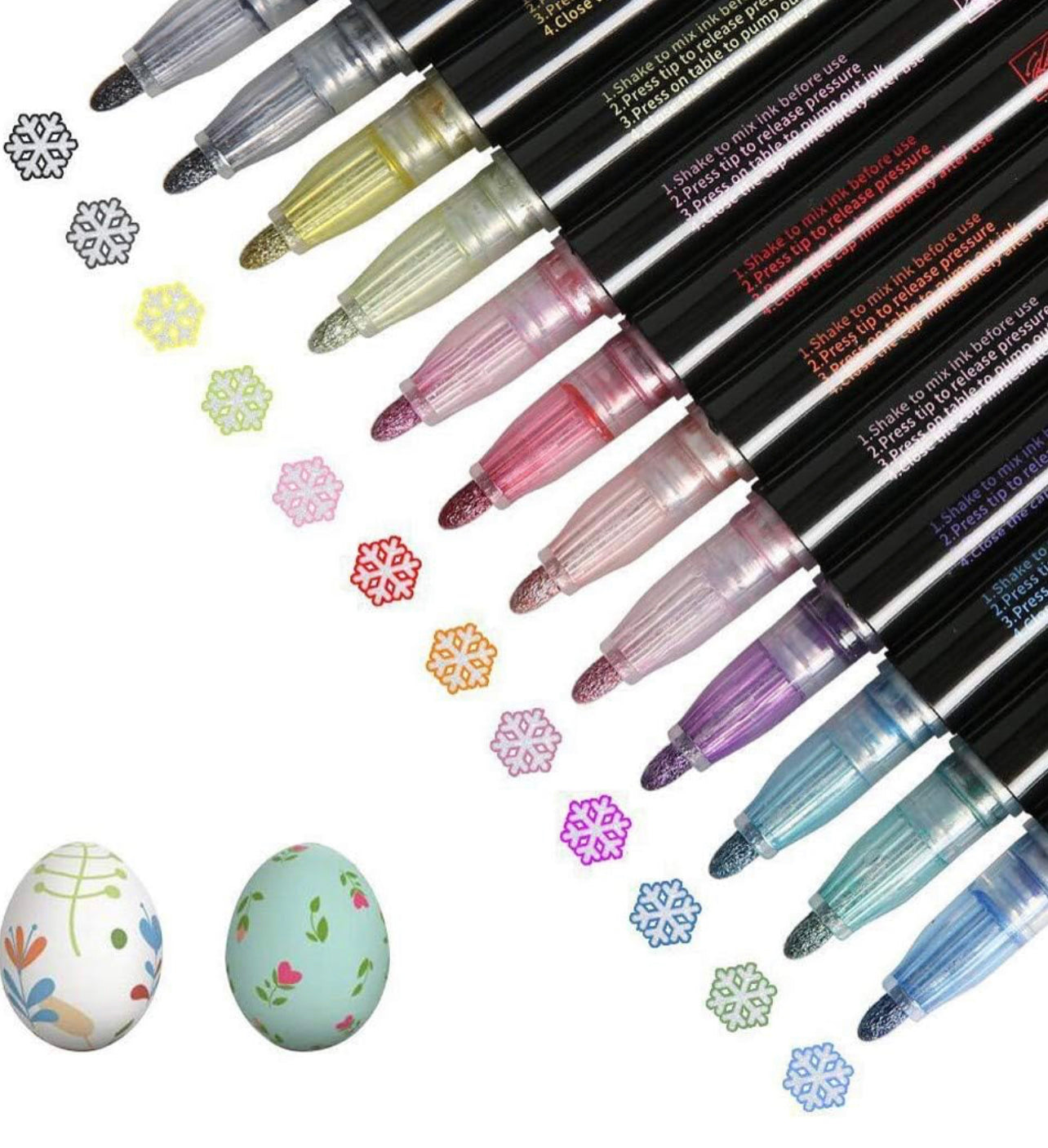 Outliner Marker Pens - 12pcs
