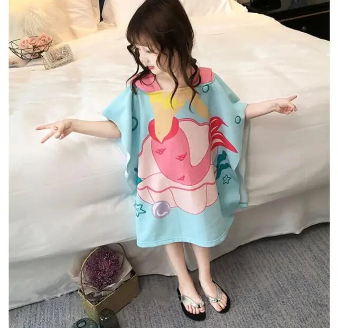 Fun and Playful - Hooded Bath Towel