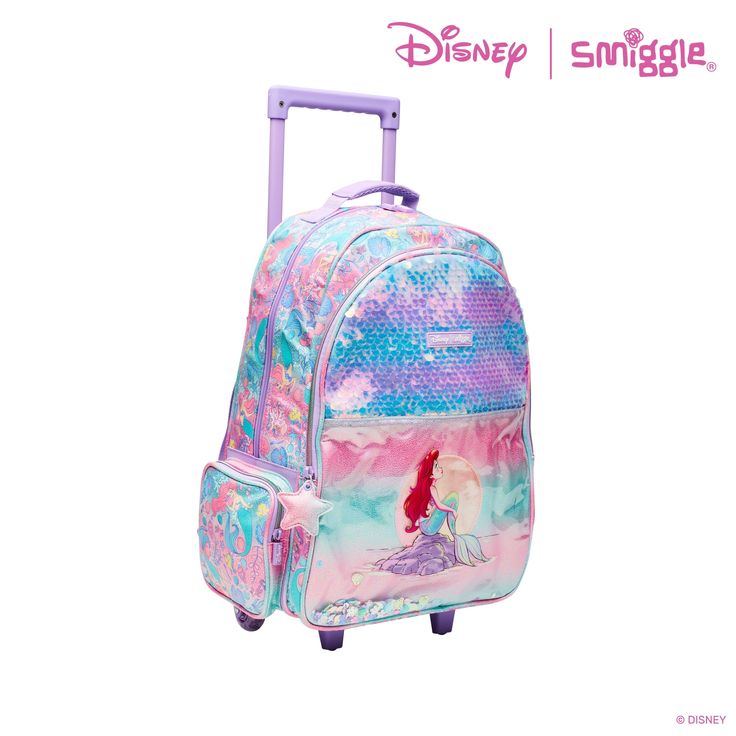 Smiggle Trolley Backpack - 18” Premium Quality