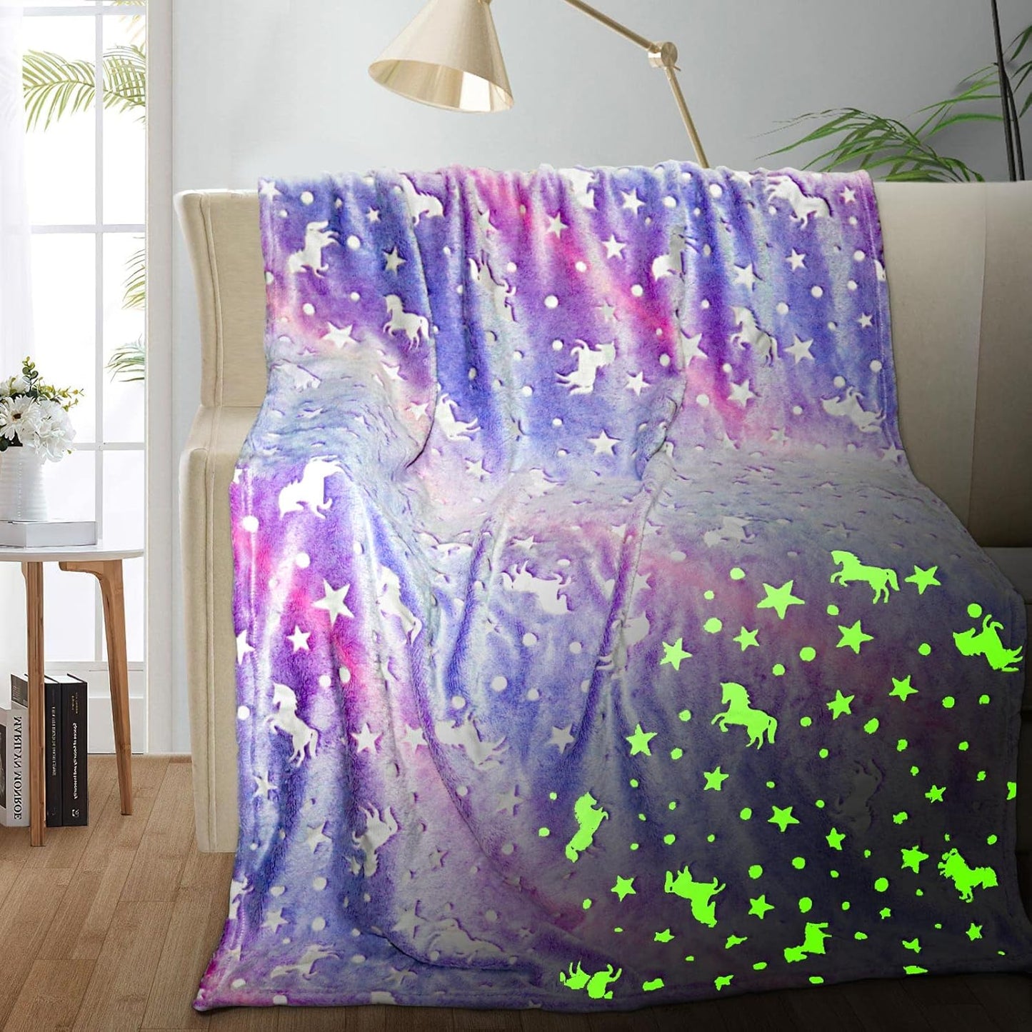 GLOWING BLANKET FOR KIDS (6 x 6 Feet size)