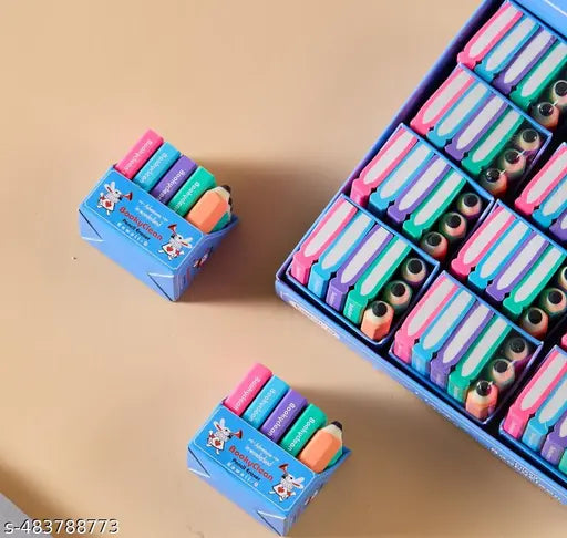 Book Shelf Erasers
