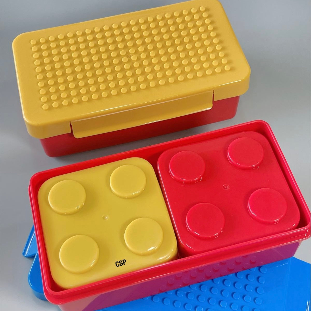 Block and Bites - Perfect Leakproof, BPA Free Bricks Snackbox