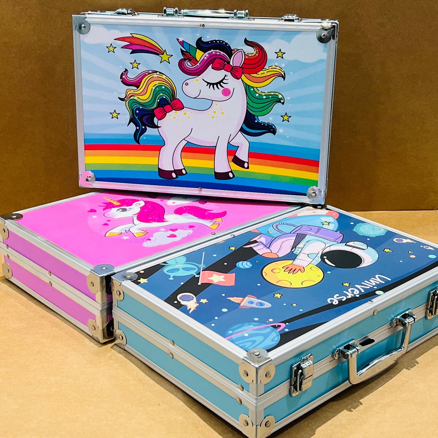 145pcs Art Painting Trunk for Kids & Adults