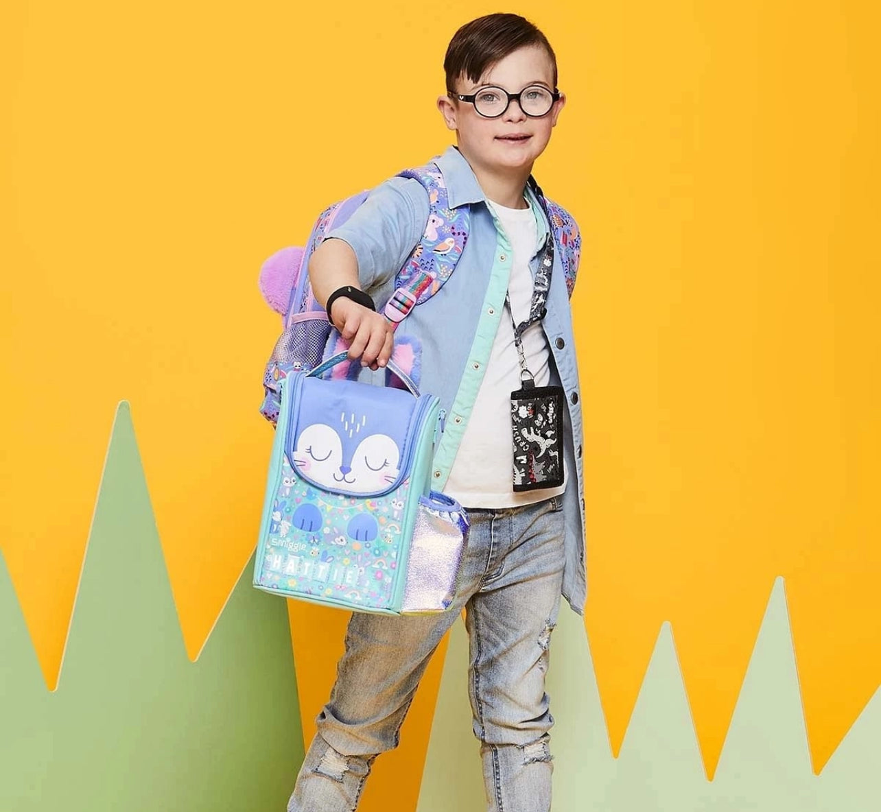 Smiggle Luxury Hanging Lunchbag - “Customise Me”