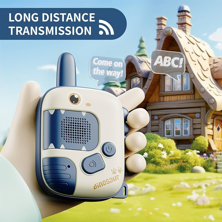 Smart Walkie Talkie - 2pcs | 1000ft Range