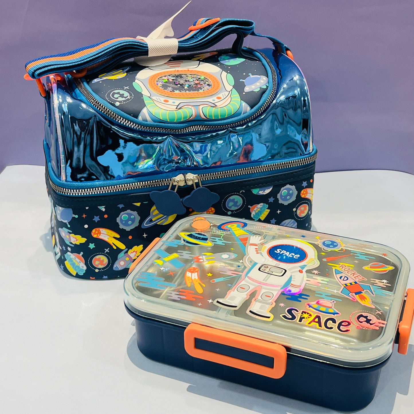 Vest Lunch Combo | Double Decker Lunchbag with Spill Free Lunchbox