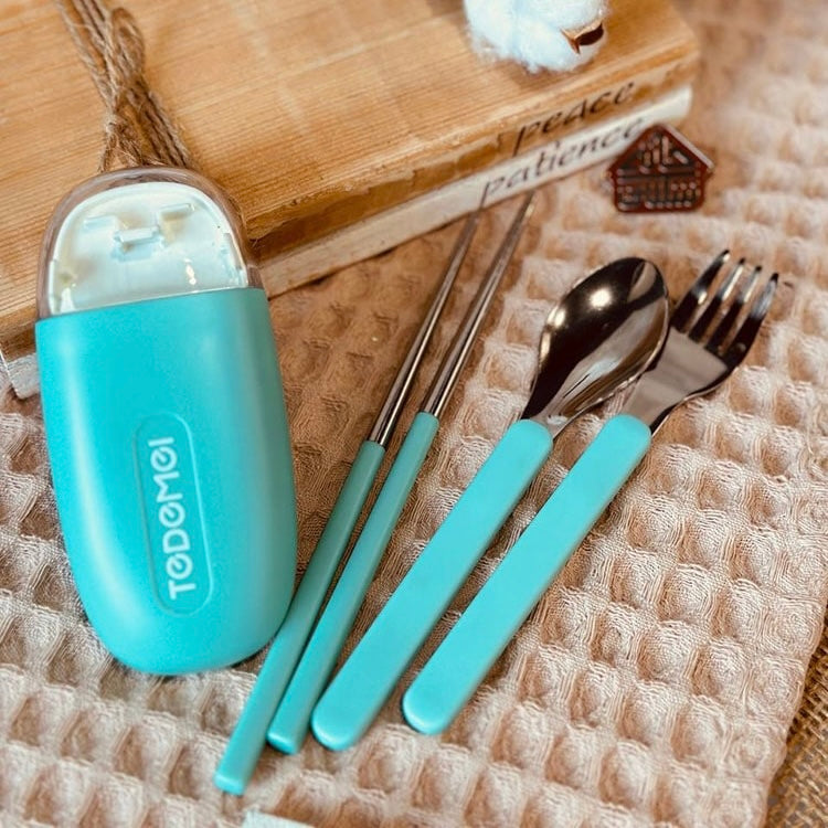 Tedemei - Cute Travel Cutlery Set
