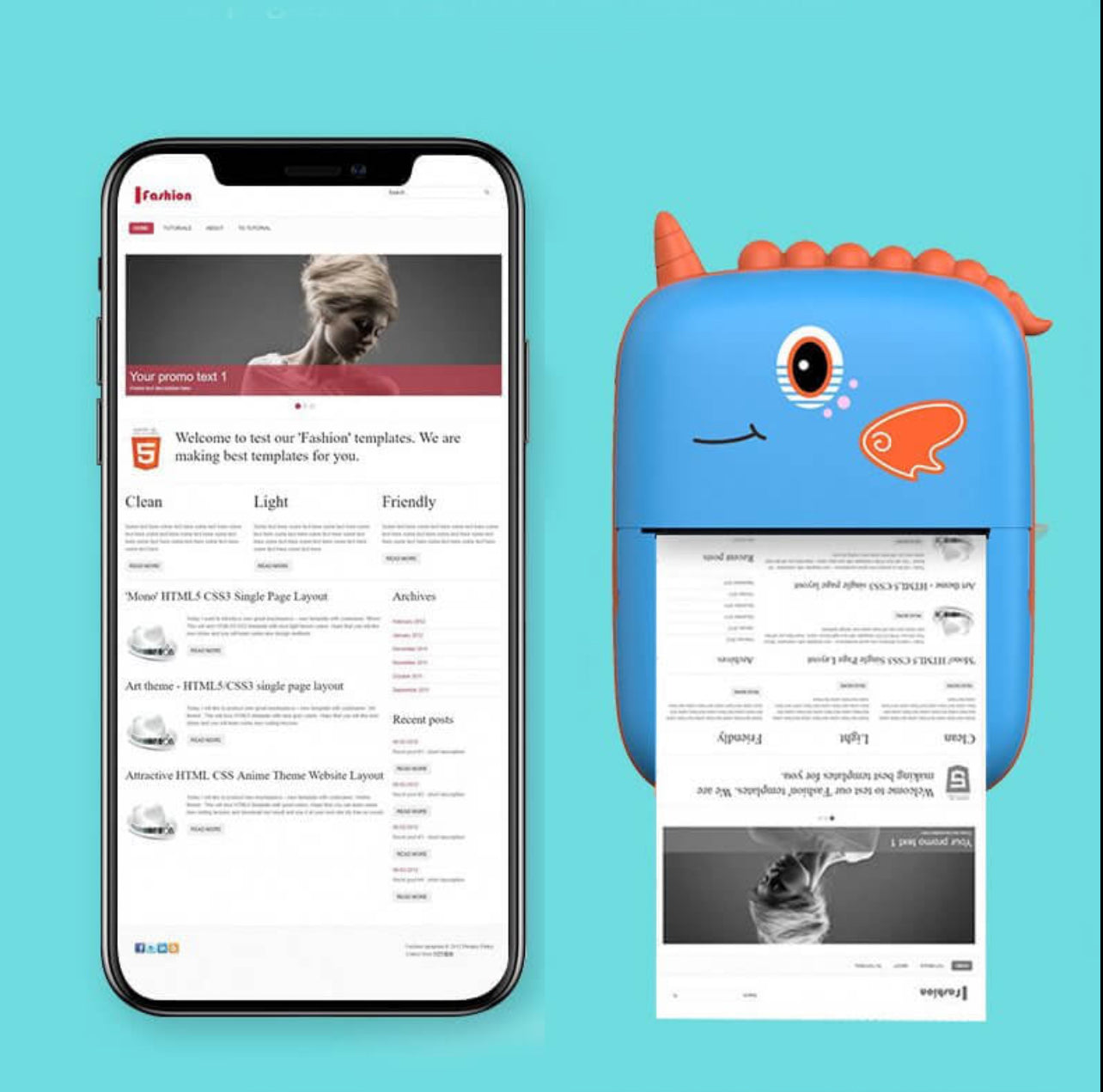 Instant Pocket Printer - Fun, Learn and Make Memories 🖨️