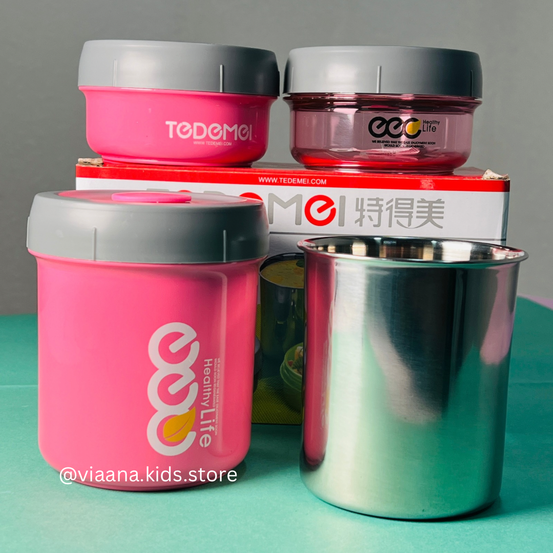 Tedemei 3 in 1 Lunchbox - Vacuum Seal | BPA Free