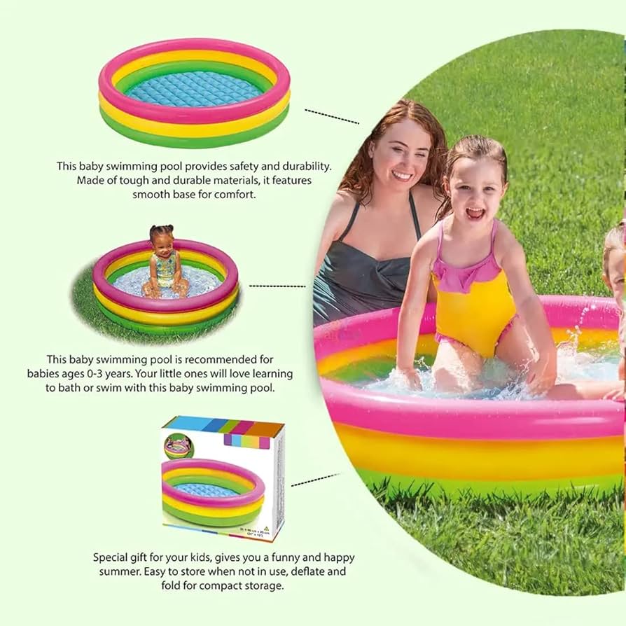 Inflatable Bath Tub - Round