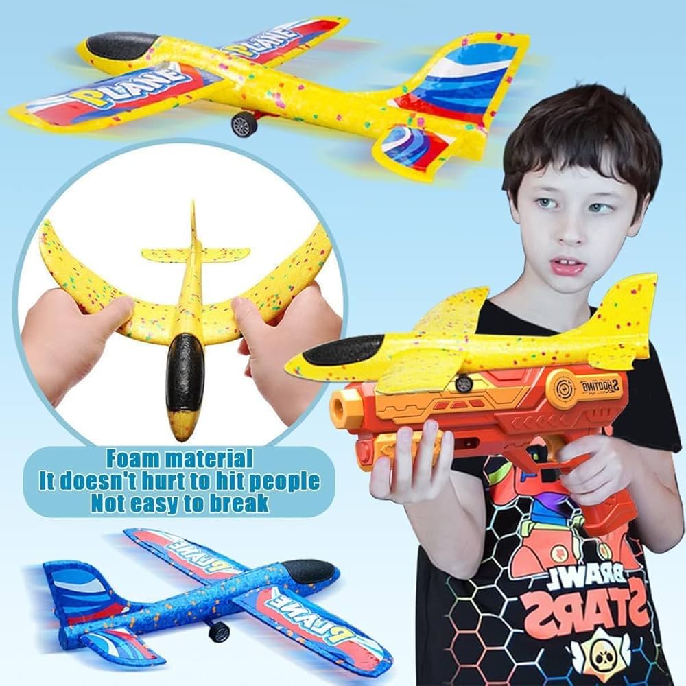 3 in 1 - Glider, Plane and Shooting Gun
