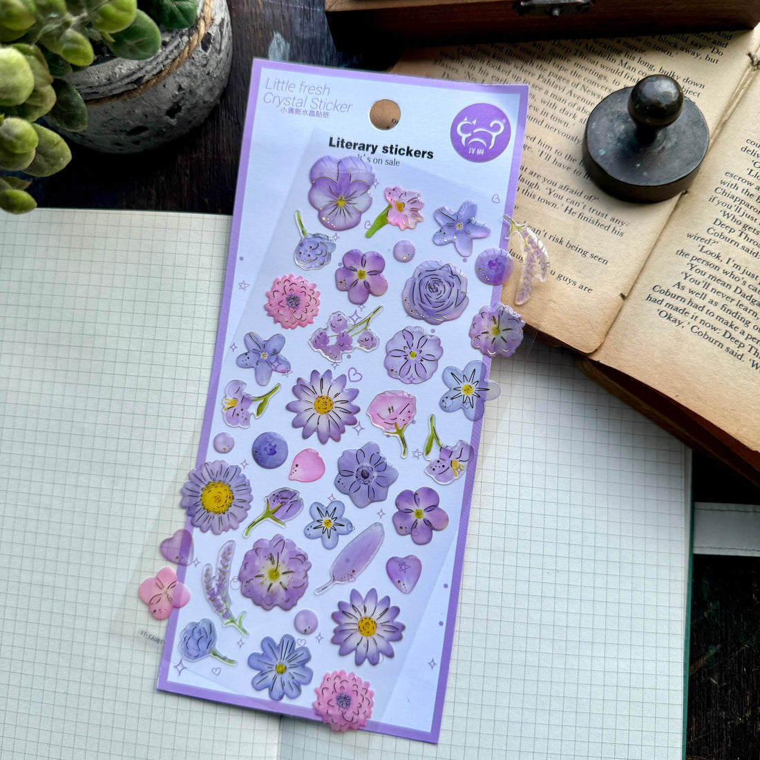 Puffy 3D Flower Stickers