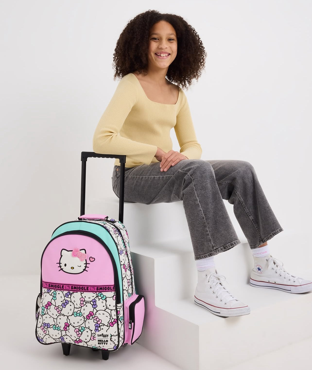 Smiggle Trolley Backpack - 18” Premium Quality