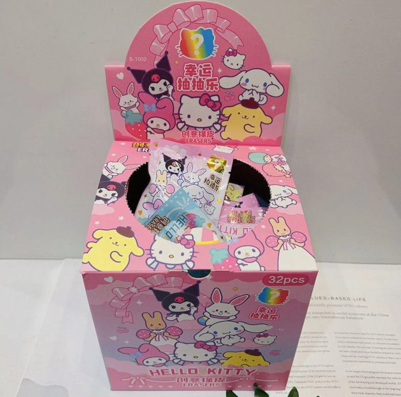 Anime 3D Cartoon Design Erasers